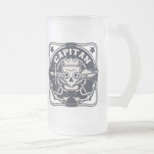 Kapitän Mattglas Bierglas