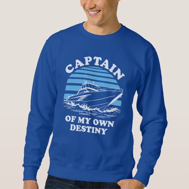 Kapitän meines eigenen Schicksals | Kostenvoransch Sweatshirt (Vorderseite)
