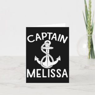 Kapitän Melissa Schiff Bootsanker Karte