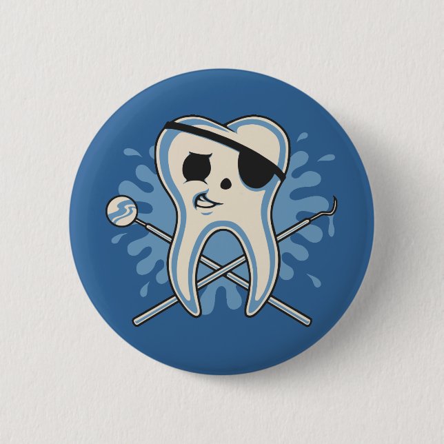 Kapitän Mol-Arrrr! Button (Vorderseite)