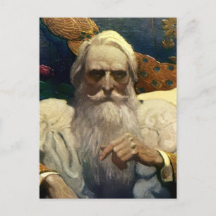 „Kapitän Nemo von der Nautilus“ von NC Wyeth Postkarte