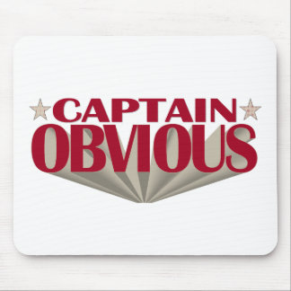 Kapitän Obvious Mousepad