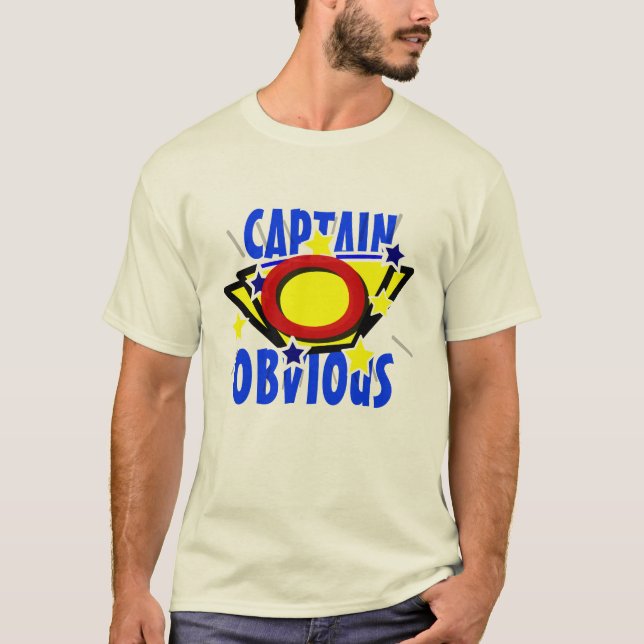 Kapitän Obvious T-Shirt (Vorderseite)