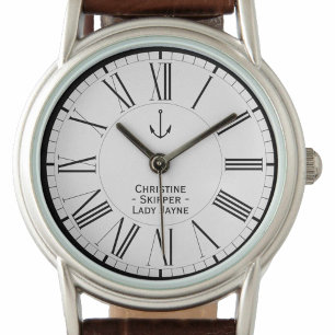 Kapitän oder Jacht oder Boot Armbanduhr