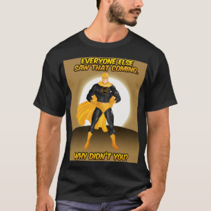 Kapitän Offensichtlich(Digitale Malerei) T-Shirt