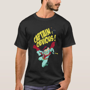 Kapitän Offensichtlich Halloween Sarkasmus Humor T-Shirt