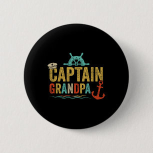 Kapitän Opa Pontoon Lake Segler Angeln Boatin Button