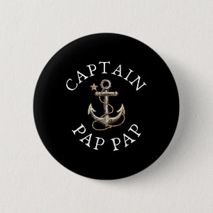 Kapitän Pap-pap Boot Segeln Booten Opa Anker Button