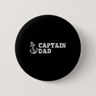 Kapitän Papa Segeln Booten Vintage Boot Anker Fu Button