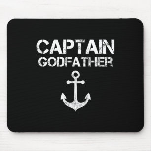 Kapitän Pate Pontonsee Segler Fischerboot Mousepad
