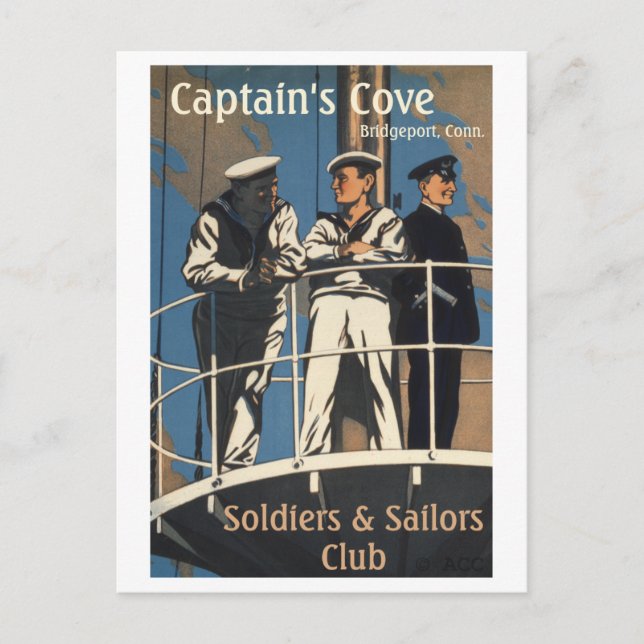 Kapitän Postkarte (Vorderseite)