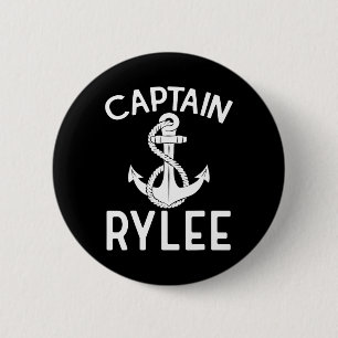Kapitän Rylee Anker Boot Bootfahren Yacht Schiff Button