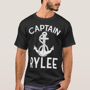 Kapitän Rylee Anker Boot Bootfahren Yacht Schiff  T-Shirt