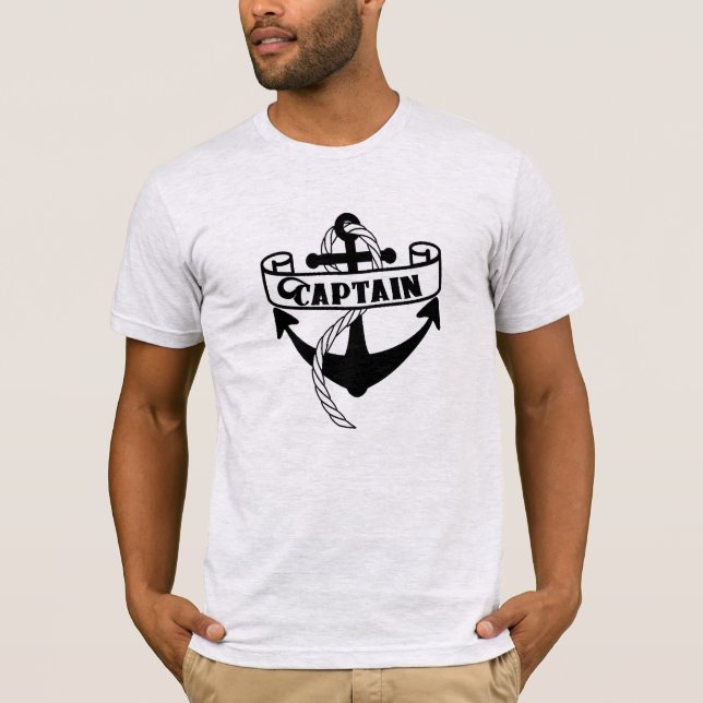 Kapitän Sailing Anchor Shirt (Vorderseite)
