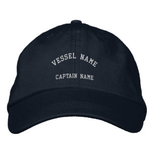Kapitän Schiff bestickt Kap Marine Bestickte Kappe