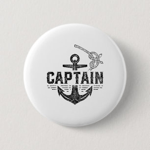 Kapitän Schiff Boot Besitzer Skipper Liebhaber Button