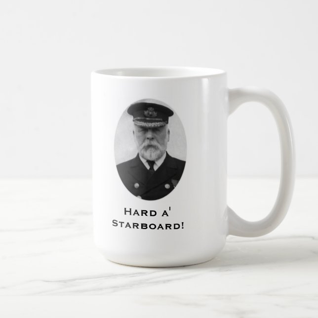 Kapitän Smith Titanic Tasse (Rechts)