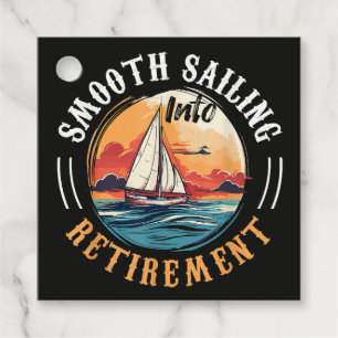 Kapitän Smooth Sailing in den Ruhestand Geschenkanhänger