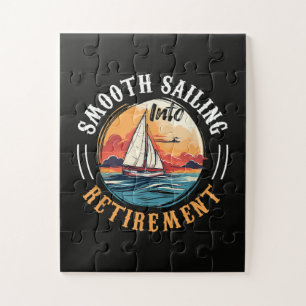 Kapitän Smooth Sailing in den Ruhestand Puzzle