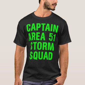 Kapitän Storm Squad Green des Sturm-Bereichs-51 T-Shirt