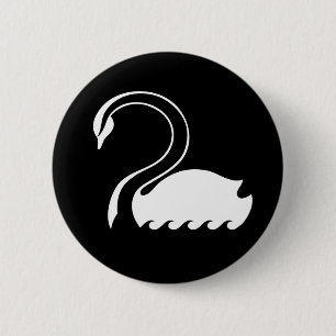 Kapitän Swan Flag Button