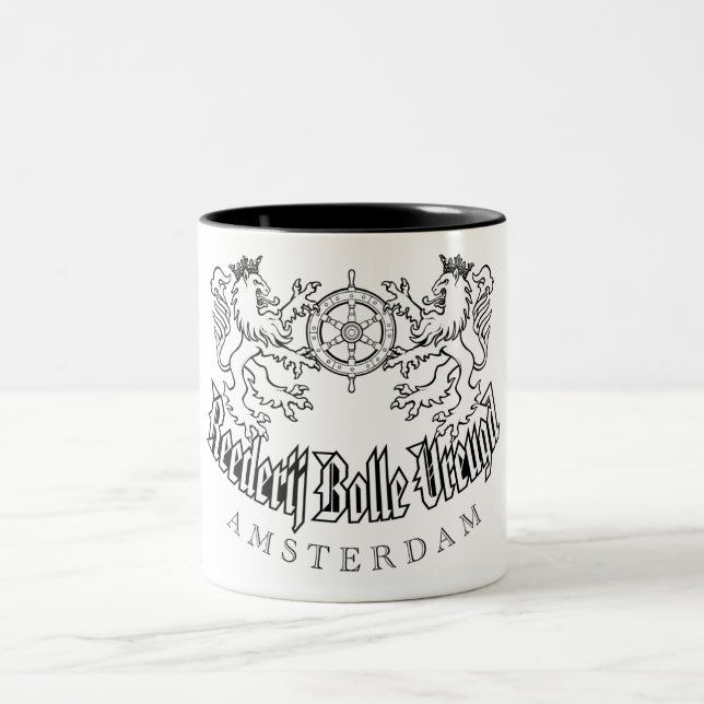 Kapitän-Tasse Zweifarbige Tasse (Mittel)