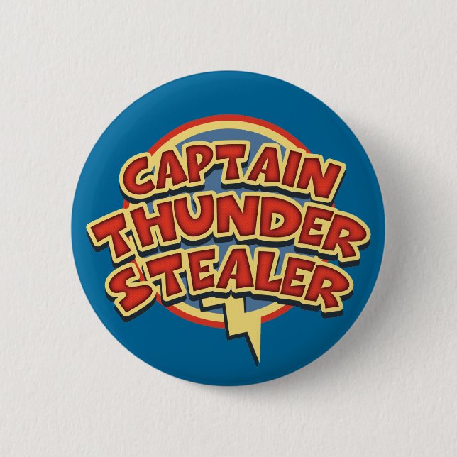 Kapitän Thunderstealer Button (Vorderseite)