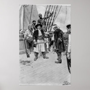 Kapitän Tongrelow nahm die größte Abbildung Poster