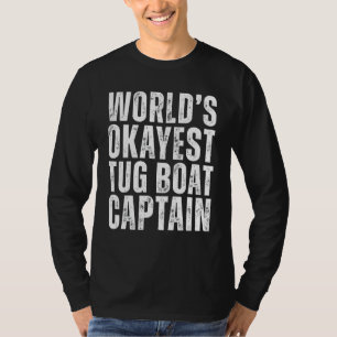 Kapitän Towboat Funny Tug T-Shirt
