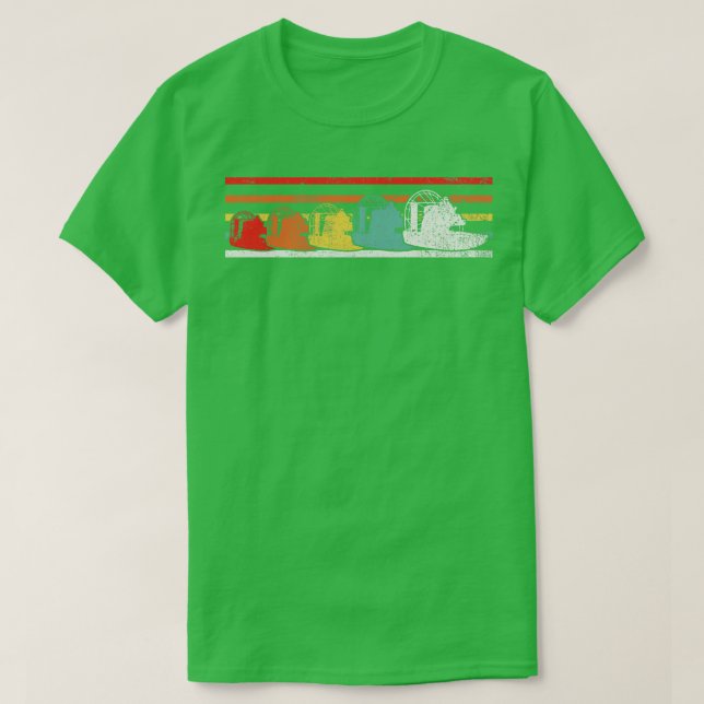 Kapitän von Airboat T-Shirt (Design vorne)