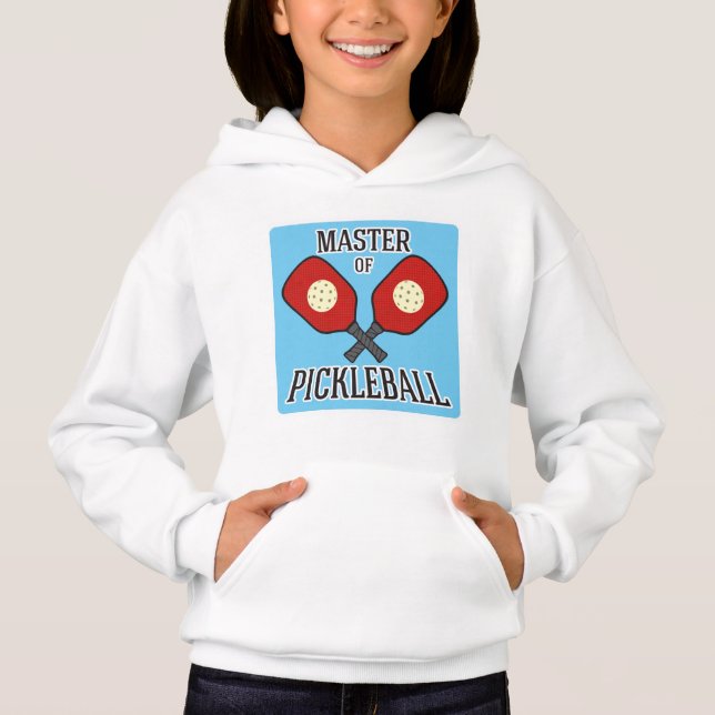 Kapitän von Pickleball Hoodie (Vorderseite)