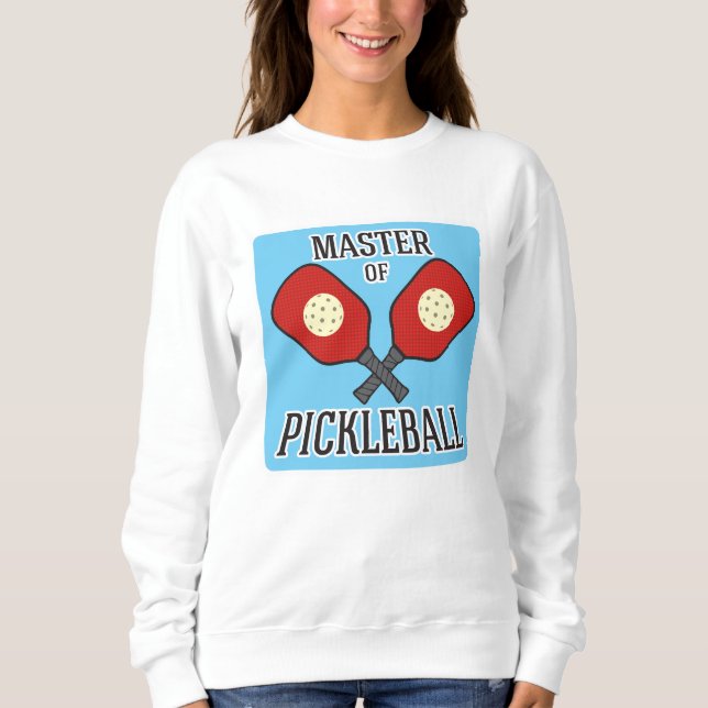 Kapitän von Pickleball Sweatshirt (Vorderseite)