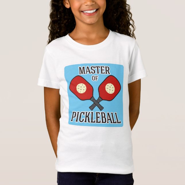 Kapitän von Pickleball T-Shirt (Vorderseite)