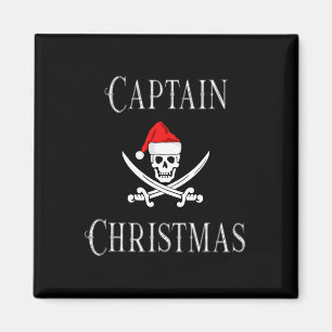 Kapitän Weihnachten Feiertag Pirat Schädel Santa H Magnet