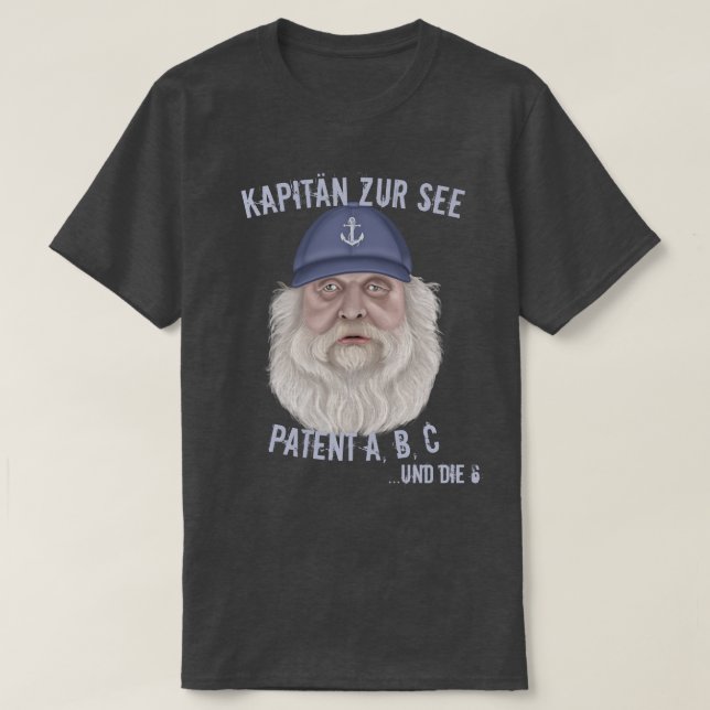 Kapitan Zur See T-Shirt (Design vorne)