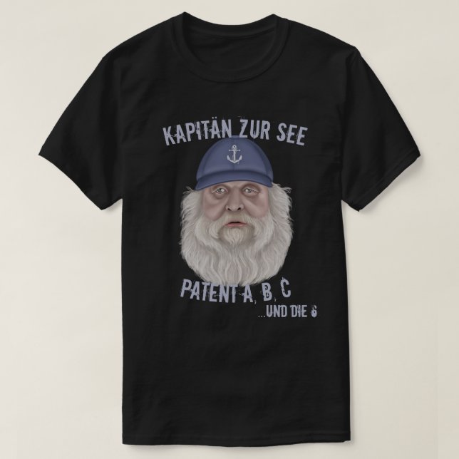 Kapitan Zur See T-Shirt (Design vorne)