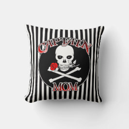 Kapitänmom Throw-Kissen Kissen