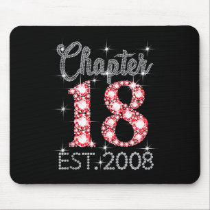 Kapitel 18 Est 2008 Alles Gute zum 18. Geburtstag Mousepad