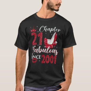 Kapitel 21 Fabelhaft seit 2001 21. Geburtstag für T-Shirt