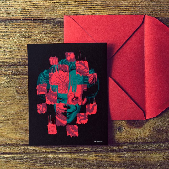 Kapitel 2 | Pennywise - Komm zurück und spiele Postkarte (Von Creator hochgeladen)