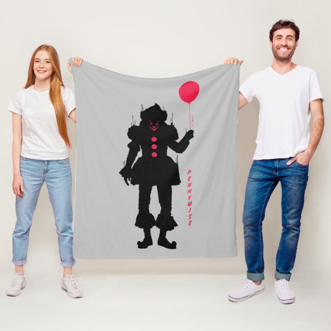 Kapitel 2 | Pennywise-Silhouette Fleecedecke (Beispiel)