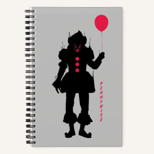 Kapitel 2 Pennywise-Silhouette Notizbuch