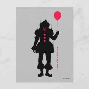 Kapitel 2   Pennywise-Silhouette Postkarte