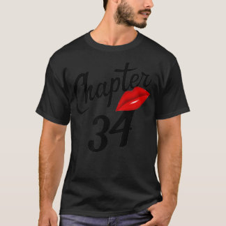 Kapitel 34 Jahre Lippen Liebe Kapitel 34 Geboren 1 T-Shirt