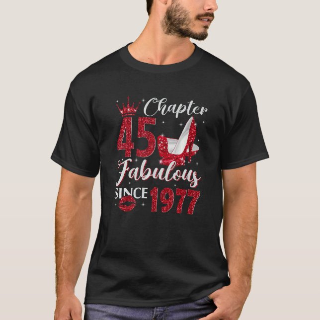 Kapitel 45 Fabelhaft seit 1977 45. T-Shirt (Vorderseite)