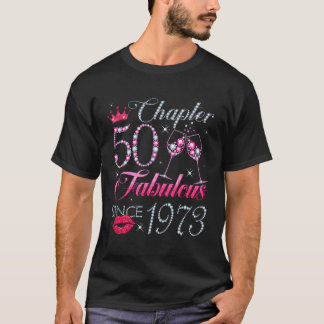 Kapitel 50 Fabelhaft seit 1973 50. T-Shirt