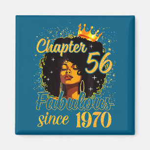 Kapitel 56 Fabelhaft seit 1970 Illustration Magnet