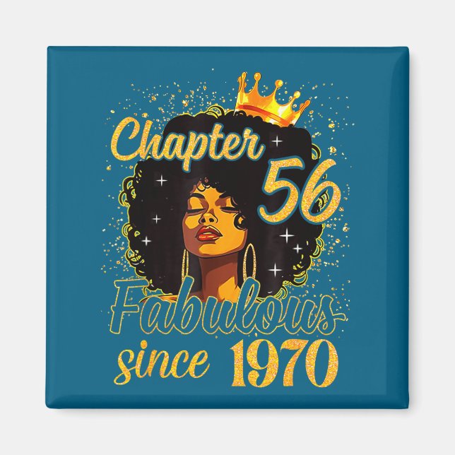Kapitel 56 Fabelhaft seit 1970 Illustration Magnet (Vorne)