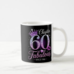 Kapitel 60 Fantastisch seit 1966 60. Geburtstag Kö Kaffeetasse