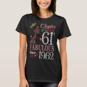 Kapitel 61 Fabelhaft Seit 1962 61. Geburtstagsköni T-Shirt